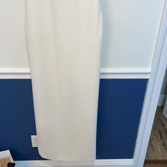 Alice and Olivia Whitley Dress in White size 8 - Picture 9 of 12